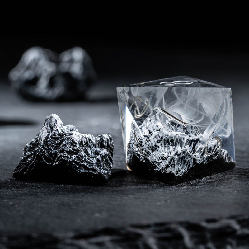 URWizards D&D Resin Engraved Dice Set Mysterious Realm -the Alps - Urwizards