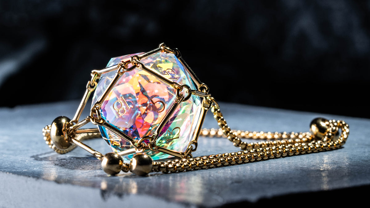 Interchangeable D20 Dice Holder Necklace/Bracelet – Urwizards