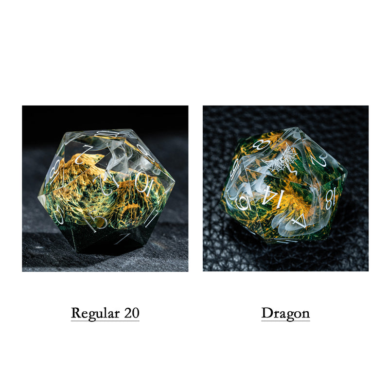 URWizards D&D Resin Engraved Dice Set Mysterious Realm -Amazon - Urwizards