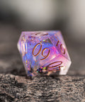 URWizards D&D Fairy Resin Engraved Dice Set YEET & OOF - Urwizards