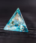 URWizards D&D Ocean Resin Engraved Dice Set YEET & F*CK - Urwizards