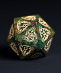 URWizards Dnd Engraved Indian Agate Dice Set Cthulhu Style - Urwizards