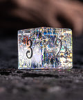 URWizards D&D Blast Prism Glass Engraved Dice Set YEET & F*CK - Urwizards