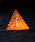 URWizards D&D Lava Glass Raised Dice Set Moon Star Style - Urwizards