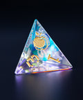 URWizards D&D Dichroic Prism Glass Engraved Dice Set Pixel Art RPG - Urwizards