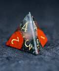 URWizards D&D Bloodstone Engraved Dice Set Dragon Style - Urwizards