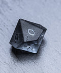 URWizards D&D Blast Dark Glass Raised Dice Set Dragon Style - Urwizards
