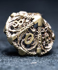 URWizards D&D Hollowed Metal Dice Set Dragon Grey - Urwizards