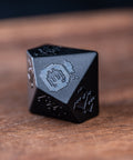 URWizards D&D Obsidian Raised Dice Set Pixel Art RPG - Urwizards