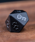 URWizards D&D Obsidian Raised Dice Set Pixel Art RPG - Urwizards