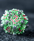 URWizards D&D Hollowed Metal Dice Set Cthulhu Green - Urwizards