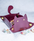 URWizards Soft PU Leather Dice Tray Cat - Urwizards