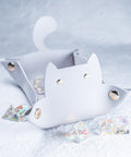 URWizards Soft PU Leather Dice Tray Cat - Urwizards