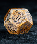 URWizards D&D Picture Jasper Engraved Dice Set Lunar Eclipse - Urwizards