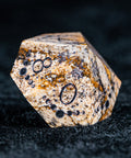URWizards D&D Picture Jasper Engraved Dice Set Lunar Eclipse - Urwizards