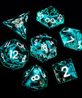 URWizards D&D Sharp Edge Eternal Forest Resin Dice Set - Urwizards