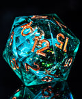 URWizards D&D Sharp Edge Eternal Forest Resin Dice Set - Urwizards
