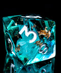 URWizards D&D Sharp Edge Eternal Forest Resin Dice Set - Urwizards