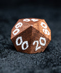URWizards D&D Walnut Wood Dice Set - Urwizards