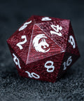 URWizards D&D Purpleheart Wood Dice Set - Urwizards