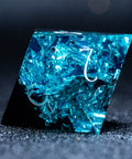 URWizards D&D Ice Glitter Resin Engraved Dice Set Fuck You Fuck Me Style - Urwizards