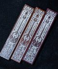URWizards Engraved Walnut D&D Dice Box Bard Style - Urwizards