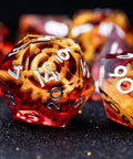 URWizards D&D Sharp Edge Gear Resin Dice Set - Urwizards