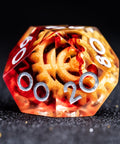 URWizards D&D Sharp Edge Gear Resin Dice Set - Urwizards