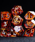 URWizards D&D Sharp Edge Gear Resin Dice Set - Urwizards