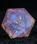 URWizards D&D Resin Fairy Engraved Dice Set Lunar Eclipse - Urwizards