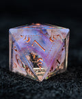 URWizards D&D Resin Fairy Engraved Dice Set Lunar Eclipse - Urwizards