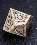 URWizards D&D Picture Jasper Engraved Dice Set Bard Style - Urwizards