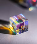 URWizards Dnd Dichroic Prism Glass Dice Set UwU & T_T - Urwizards