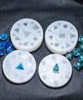 Silicone Sharp Edge Dice Mold - 7 Dice Set - Urwizards