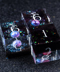 URWizards D&D Resin Engraved Dice Set The Galaxy - Urwizards