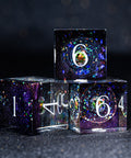 URWizards D&D Resin Engraved Dice Set The Galaxy - Urwizards