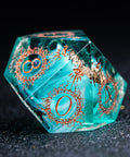 URWizards D&D Resin Eternally Forest Engraved Dice Set Warlock Style - Urwizards