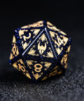 URWizards Blue Sandstone Engraved Dice Set Paladin - Urwizards