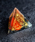 URWizards D&D Blood stone Engraved Dice Set Blood Hunter Style - Urwizards