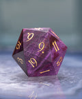 URWizards Dnd Purpleheart Wood Dice Set - Urwizards