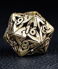 URWizards D&D Hollowed Metal Dice Set Viking - Urwizards