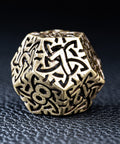 URWizards D&D Hollowed Metal Dice Set Viking - Urwizards