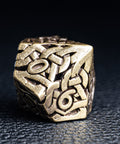URWizards D&D Hollowed Metal Dice Set Viking - Urwizards