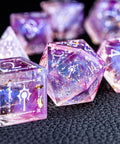 URWizards D&D Fairy Resin Engraved Dice Set Cleric Style - Urwizards
