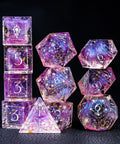URWizards D&D Fairy Resin Engraved Dice Set Cleric Style - Urwizards