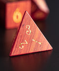 URWizards D&D Padauk Wood Dice Set - Urwizards
