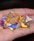 URWizards Dnd Engraved Giant 30mm D20 Engraved YEET & F*CK - Urwizards