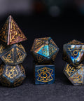 URWizards Dnd Labradorite Engraved Dice Set Astrology Style - Urwizards
