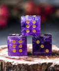 URWizards Dnd Engraved Amethyst D6 Dice - Urwizards