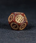 URWizards Dnd Engraved Indian Agate Dice Set Nordic Style - Urwizards